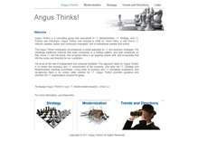 Tablet Screenshot of angusthinks.com